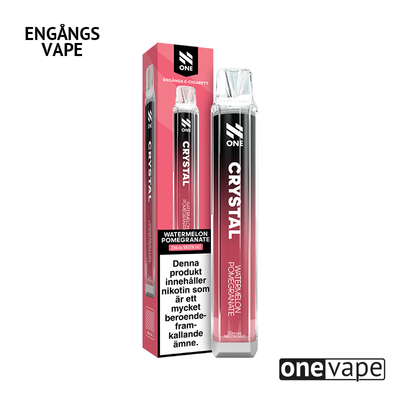 N One Crystal Mesh Engångs Vape - Watermelon Pomegranate