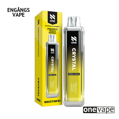 N One Crystal ZERO Engångs Vape - Pineapple Peach Mango