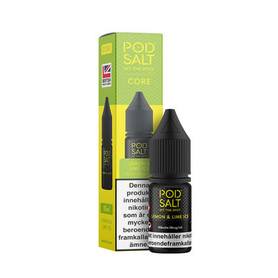Pod Salt - Lemon & Lime Ice (10ml, Nic Salt)