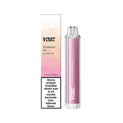 Vont Nova Engångs Vape - Strawberry Ice