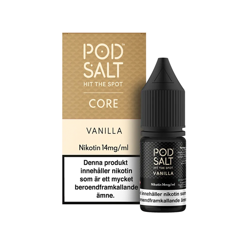Pod Salt - Vanilla (10ml, Nic Salt)