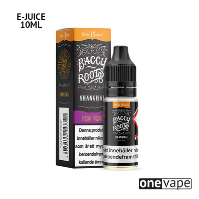 Baccy Roots - Shanghai (10ml, Nic Salt)