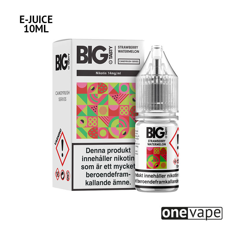 Big Tasty Salt - Strawberry Watermelon (10ml, Nic Salt)