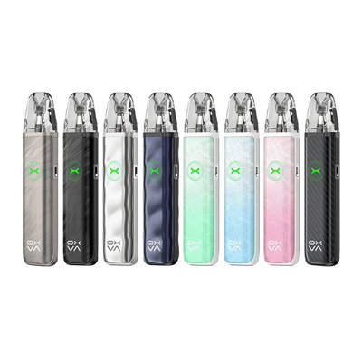 Oxva Xlim GO 2 pod vape kit i flera färger – kompakt e-cigarett med transparent pod och modern design i olika utföranden