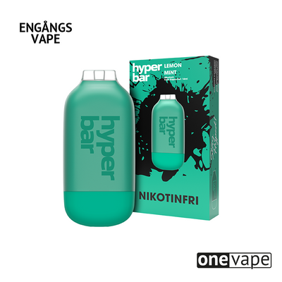Hyper Bar ZERO Mesh Engångs Vape - Lemon Mint