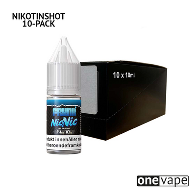 Frunk Nic Nic - Nikotinshot Salt 14mg 70VG/30PG (10-Pack)