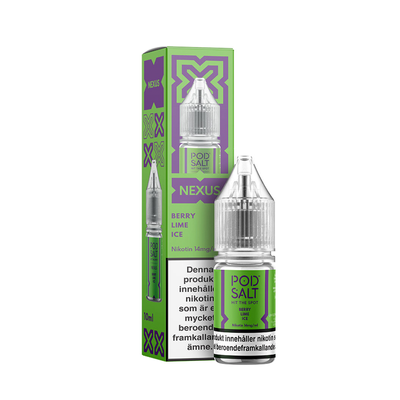 Pod Salt - Nexus - Berry Lime Ice (10ml, Nic Salt)