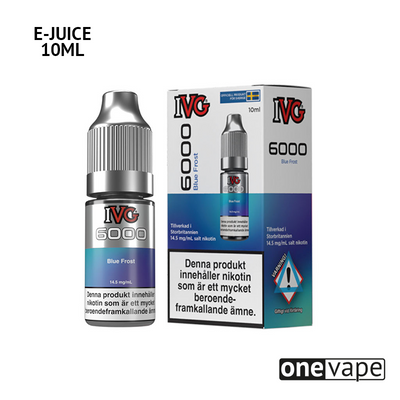 IVG 6000 - Blue Frost (10ml, Nic Salt)