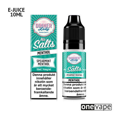 Dinner Lady - Spearmint Menthol (10ml, Nic Salt)