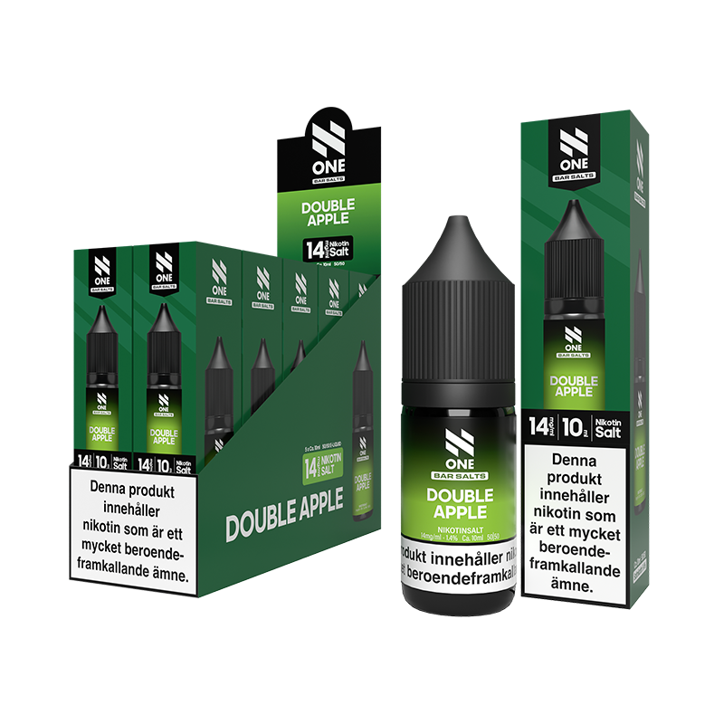 N One Salt - Double Apple (10-Pack)