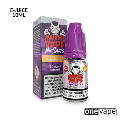 Vampire Vape - Heisenberg Orange (10ml, Nic Salt)