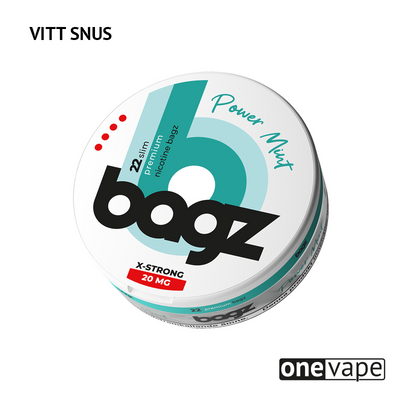 Bagz - Power Mint (Vitt Snus)