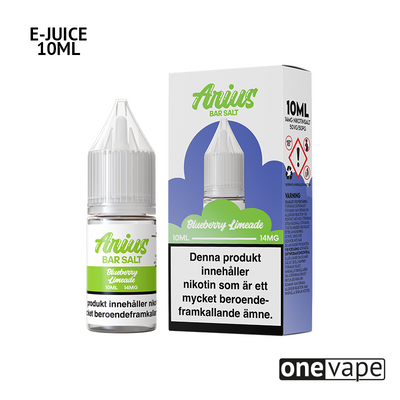 Arius Bar Salt - Blueberry Limeade (10ml, Nic Salt)