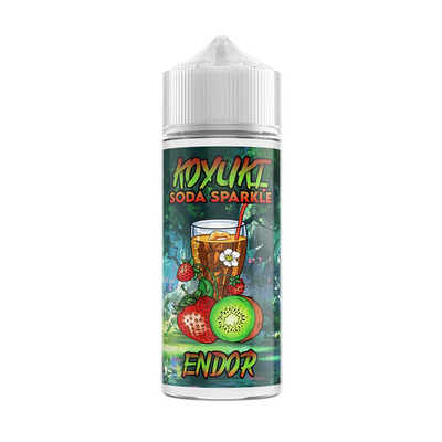 Koyuki Soda Sparkle Endor originalflaska mot vit bakgrund