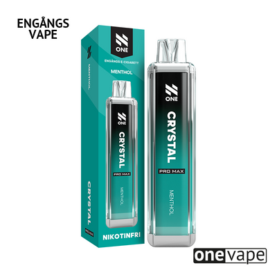 N One Crystal ZERO Engångs Vape - Menthol