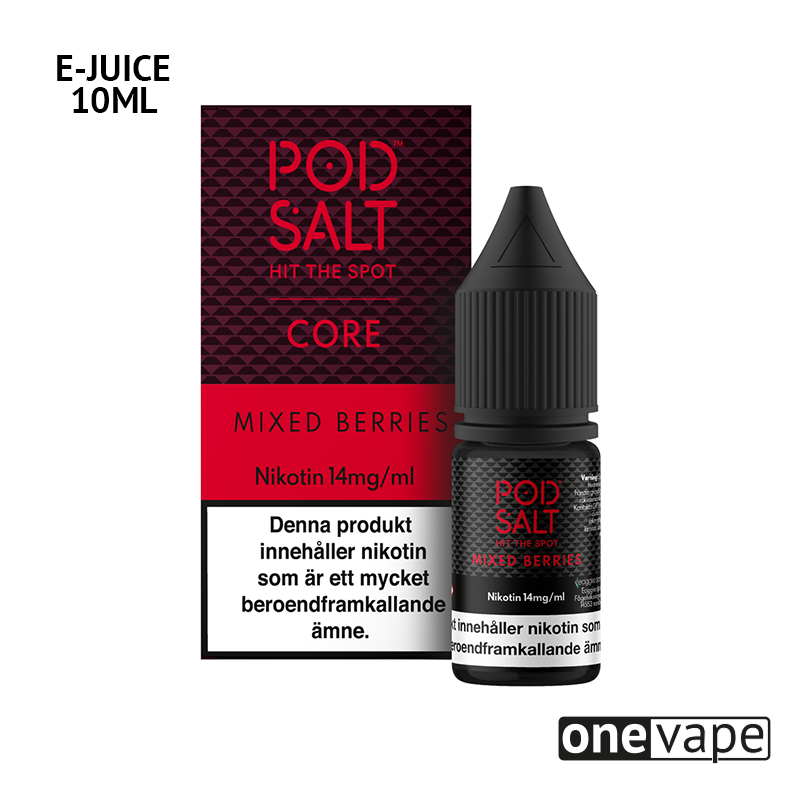 Pod Salt - Mixed Berries (10ml, Nic Salt)
