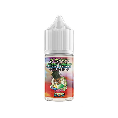 Dr Koyuki's Sweet Dreams Ditto MTL Shortfill originalflaska mot vit bakgrund