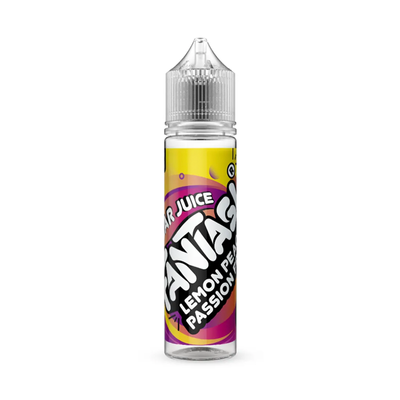 Fantasi Lemon Peach Passion Fruit originalflaska mot vit bakgrund