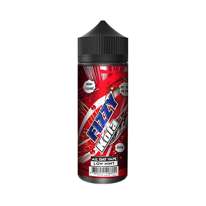 fizzy Kola originalflaska mot vit bakgrund
