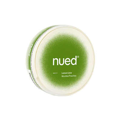NUED Lemon Lime Slim vitt snus med smak av citron och lime