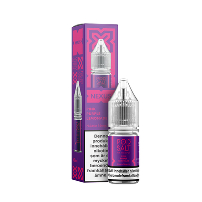 Pod Salt - Nexus - Pink Purple Lemonade (10ml, Nic Salt)