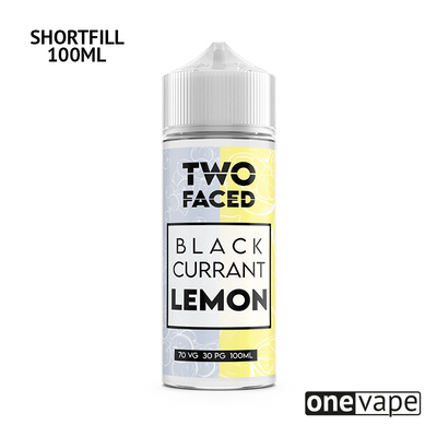 Two Faced - Blackcurrant Lemon (100ml Shortfill)