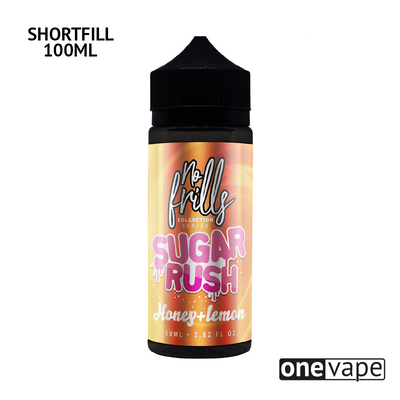 No Frills Sugar Rush - Honey & Lemon (100ml Shortfill)