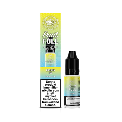 Dinner Lady Bar Salts - Banana Ice (10ml, Nic Salt)