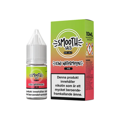 Smooth Salts Kiwi Watermelon Flaska bredvid originalförpackning