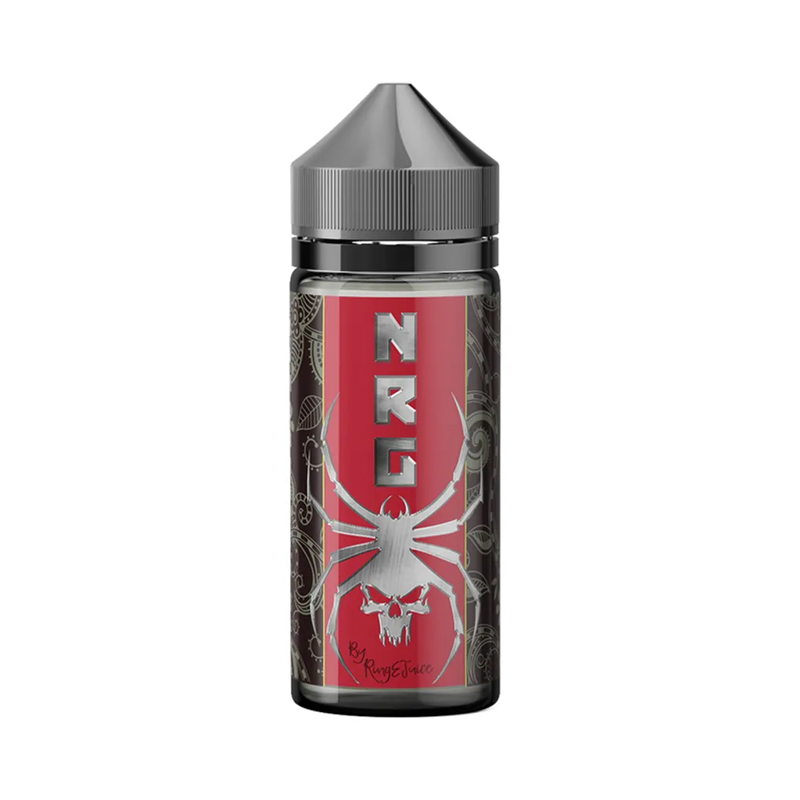 nrg Bombard Cola originalflaska mot vit bakgrund