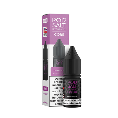 Pod Salt - Grape Ice (10ml, Nic Salt)