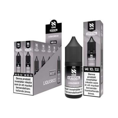 N One Salt - Liquorice (10-Pack)