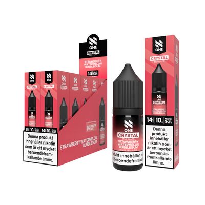 N One Salt - Strawberry Watermelon Bubblegum (10-Pack)
