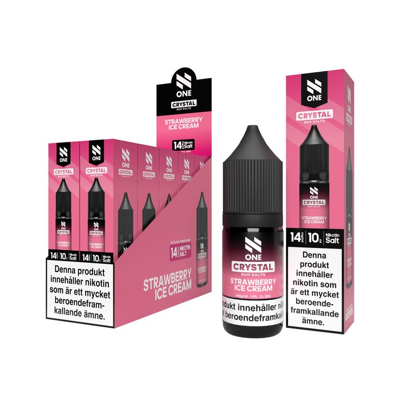 N One Salt - Strawberry Ice Cream (10-Pack)