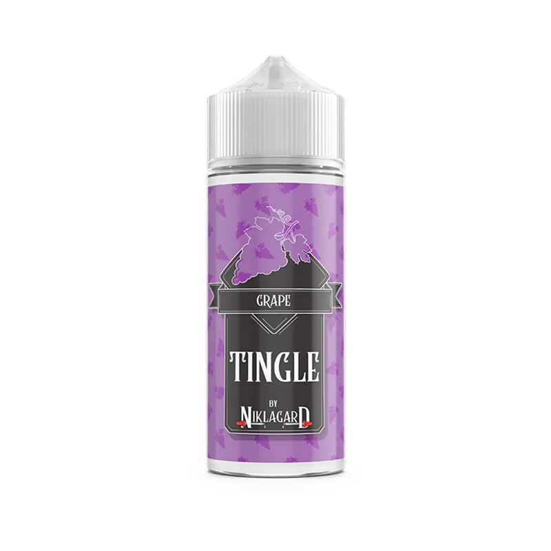 niklagard Grape Tingle originalflaska mot vit bakgrund