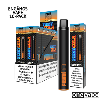 Frunk Bar Mesh Engångs Vape - Fizzy Cola (10-Pack)