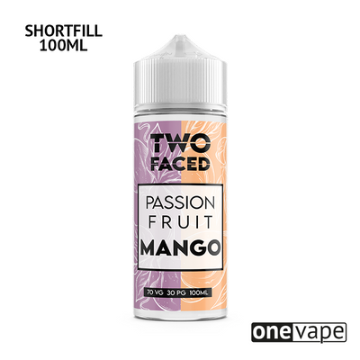 Two Faced - Passion Fruit Mango (100ml Shortfill)
