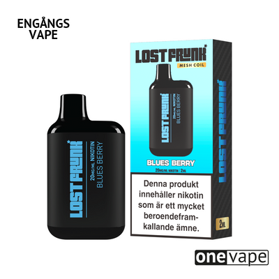 Lost Frunk Engångs Vape - Blues Berry