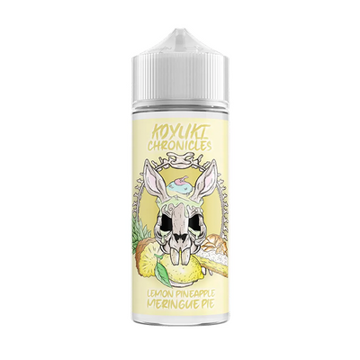 Koyuki Chronicles Lemon Pineapple Meringue Pie originalflaska mot vit bakgrund