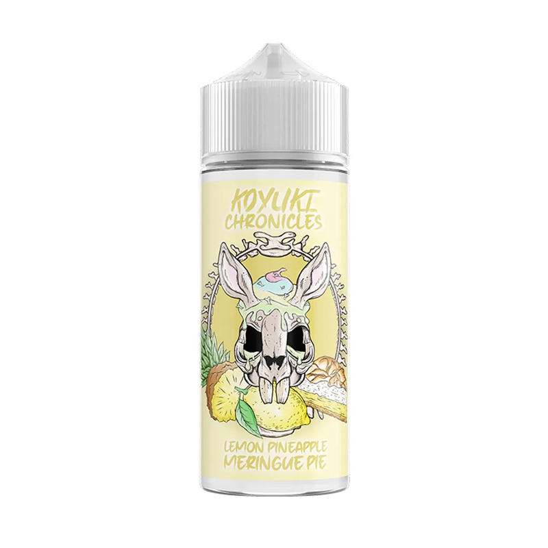 Koyuki Chronicles Lemon Pineapple Meringue Pie originalflaska mot vit bakgrund