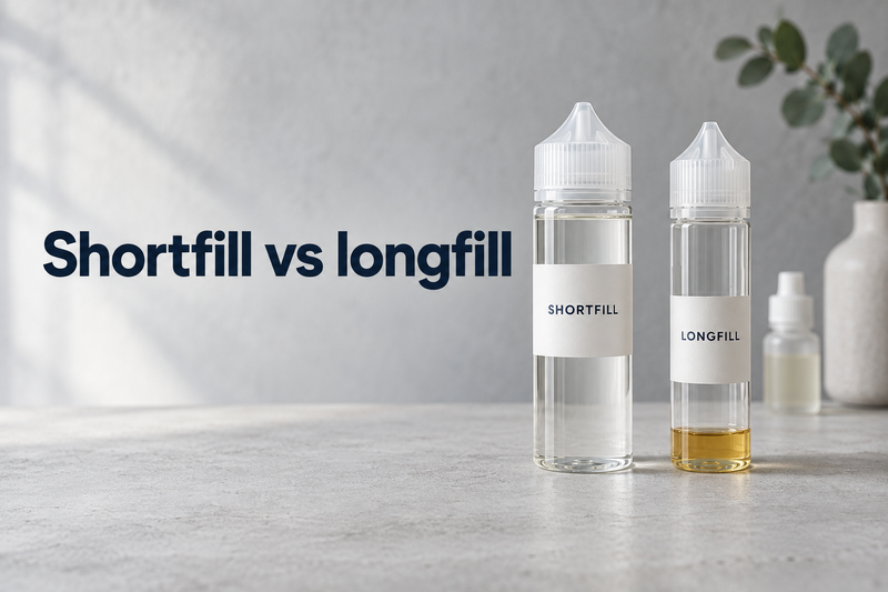 Shortfill vs longfill – Vad är skillnaden?