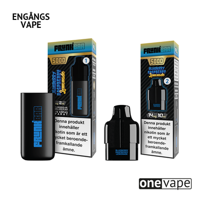 Frunk 5000 Engångs Vape - Blueberry Raspberry Lemonade