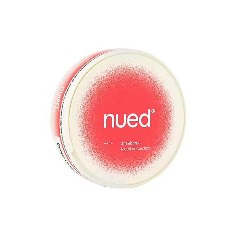 NUED Strawberry Slim vitt snus med smak av jordgubb