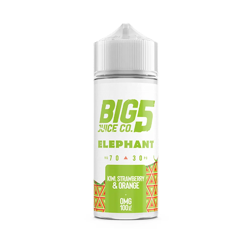 Big 5 Elephant originalflaska mot vit bakgrund