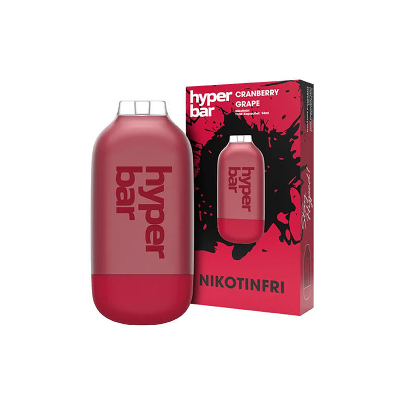 Hyper Bar ZERO Mesh Engångs Vape - Cranberry Grape