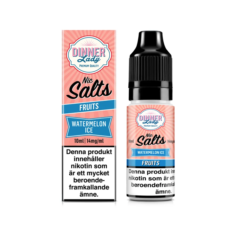 Dinner Lady - Watermelon Ice (10ml, Nic Salt)