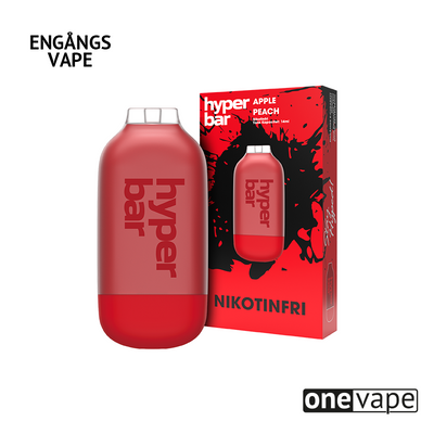 Hyper Bar ZERO Mesh Engångs Vape - Apple Peach