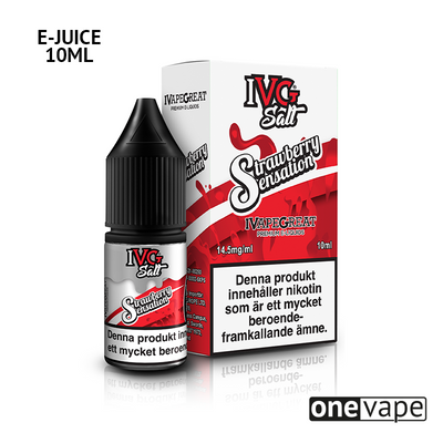 IVG Salts - Strawberry Sensation (10ml, Nic Salt)
