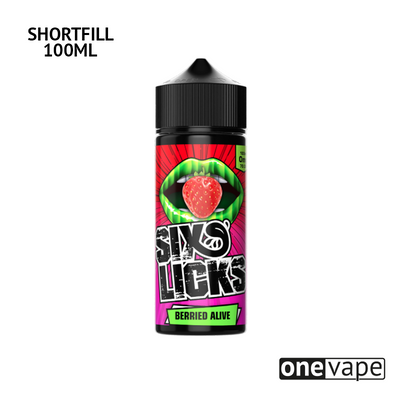 Six Licks - Berried Alive (100ml Shortfill)