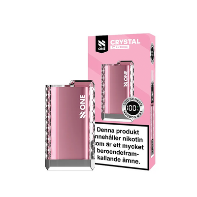 Rosa N One Crystal PRO Cube-batteri med produktförpackning